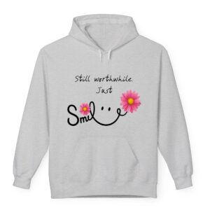 هودی (ملانژ مردانه) طرح Smile کد H2048G